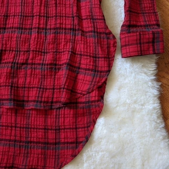 Anthropologie holding horses half penny plaid tunic - Picture 7 of 11